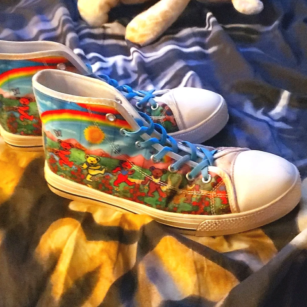 Custom grateful dead shoes - Picture 1 of 3